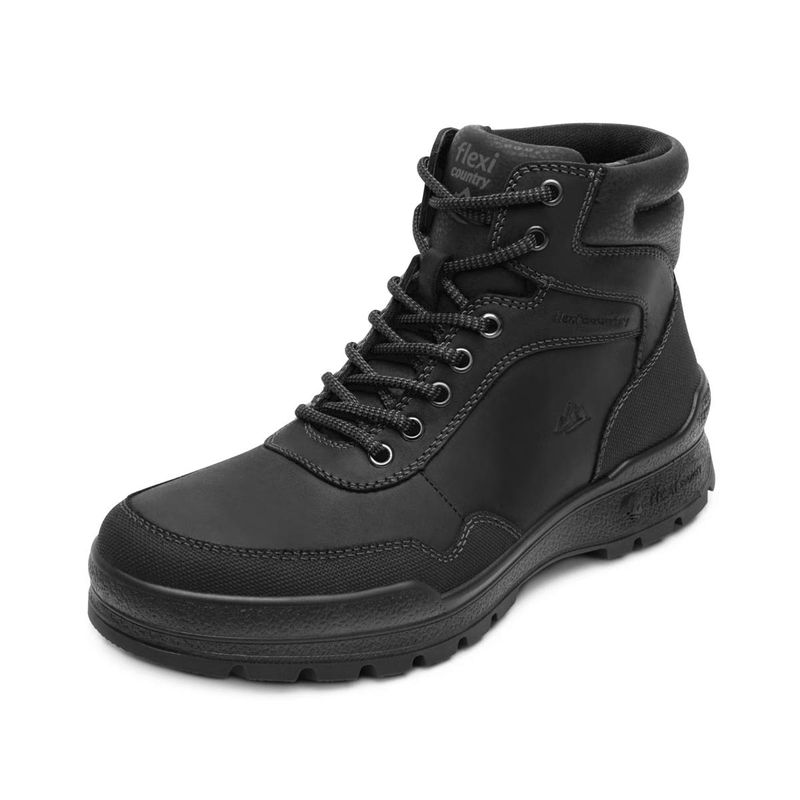 Bota Hombre Flexi 406003 Negro 128 598