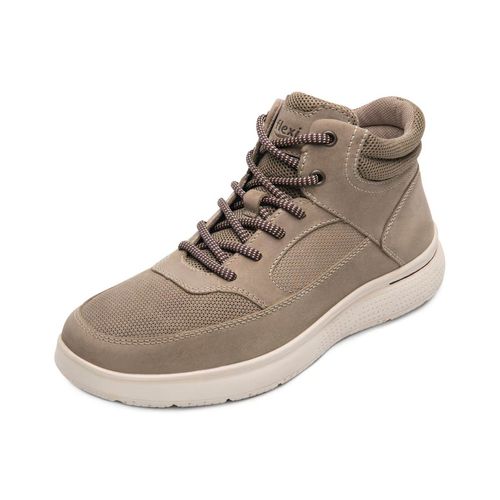 Tenis Tipo Bota Para Caballero Flexi Taupe 417605