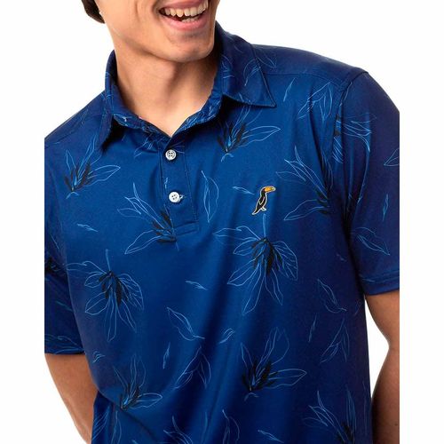 Playera Polo Para Caballero Tucane SPORT.POLO.GRAP Azul