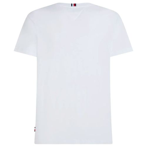 Playera Casual Para Caballero Tommy Hilfiger MW0MW34376-YBR Blanco