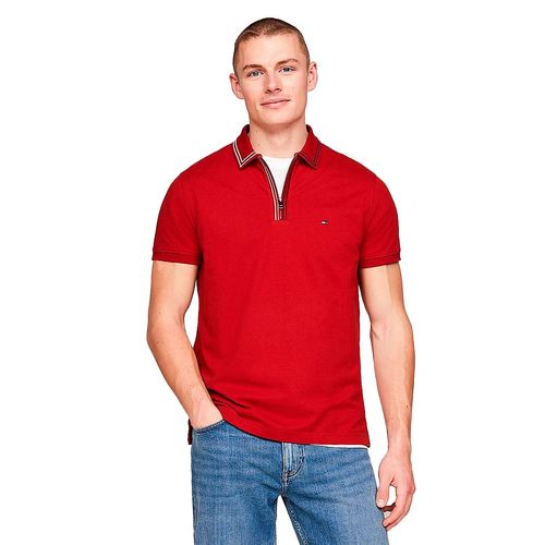 Playera Polo Para Caballero Tommy Hilfiger MW0MW35594-XNN Rojo