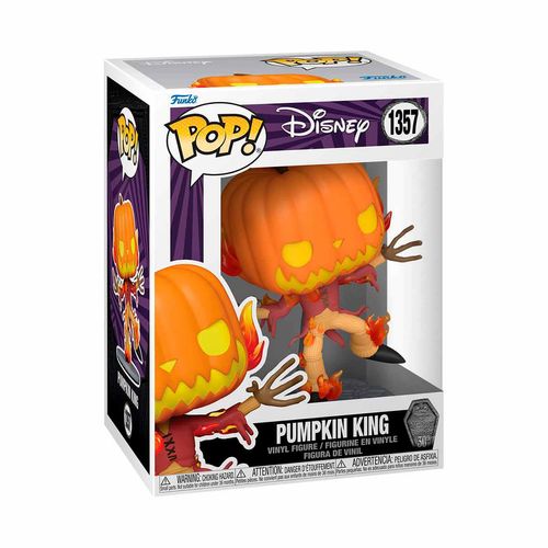 Funko Pop Rey Calabaza El Mundo De Jack Multicolor FU72314