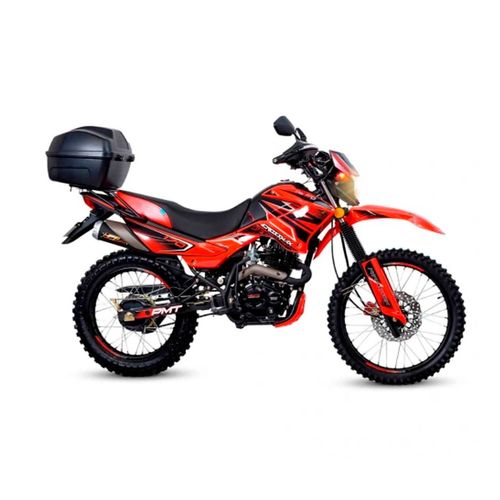 Motocicleta Doble Propósito Vento Rojo 2025 CROSSMAX 170