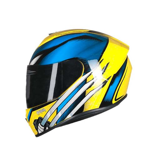 Casco Integral Wolwerine Extreme M Edge Amarillo M-28W1.2