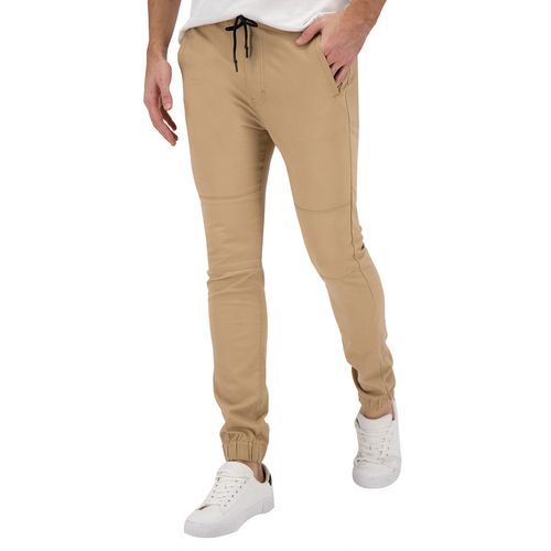 Jogger De Gabardina Para Caballero Holstone Caqui 1200