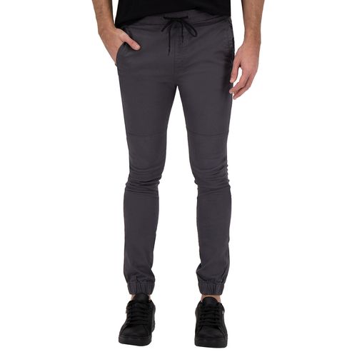 Jogger De Gabardina Para Caballero Holstone Gris 1200