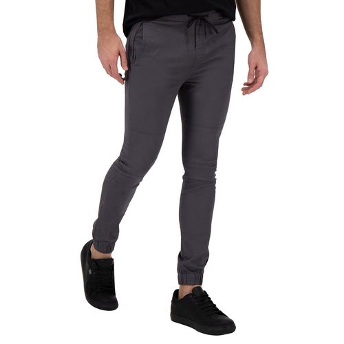 Jogger De Gabardina Para Caballero Holstone Gris 1200