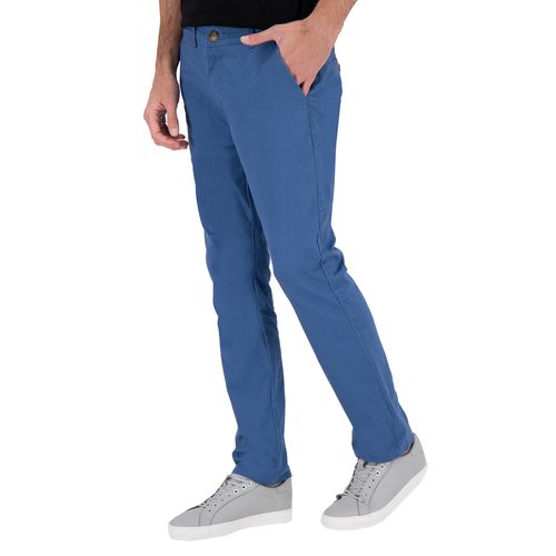 Pantalón Chino Para Caballero Holstone Azul CHINO PETROLEO