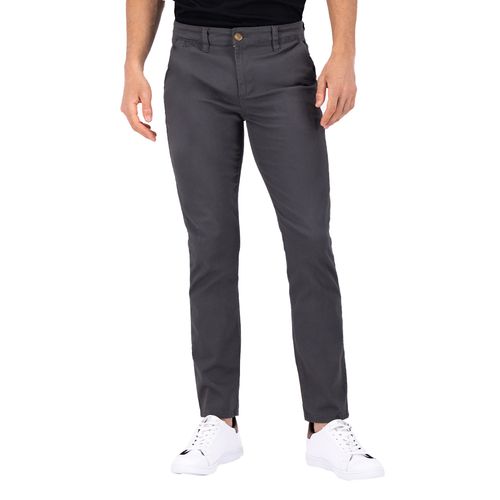 Pantalón Chino Para Caballero Holstone Gris 1500