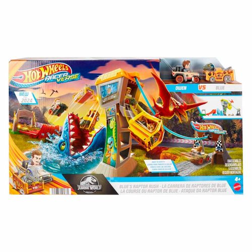 Autopista Jurassic World Hot Wheels Multicolor HWV65