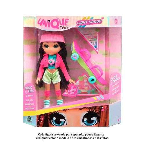 Muñeca Unique eyes light Unique multicolor mym22000