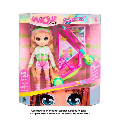 Muñeca Unique eyes light Unique multicolor mym22000