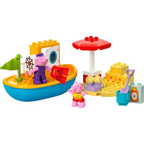 Set Armable Excursión En Barco De Peppa Pig Lego Multicolor 10432