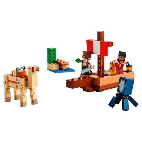 Set armable viaje en el barco pirata Lego multicolor 21259