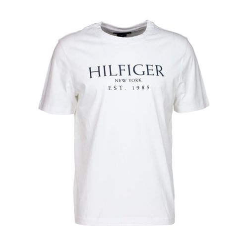 Playera Casual Para Caballero Tommy Hilfiger Blanco MW0MW36499-YBR