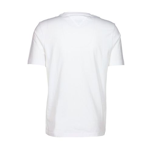 Playera Casual Para Caballero Tommy Hilfiger Blanco MW0MW36499-YBR