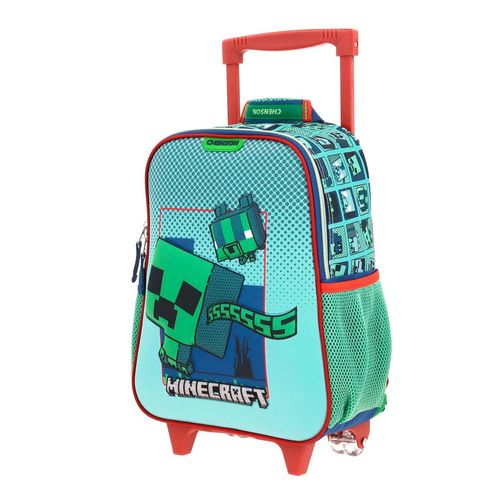 Mochila Con Ruedas Minefraft Chenson MC66011-9 Multicolor