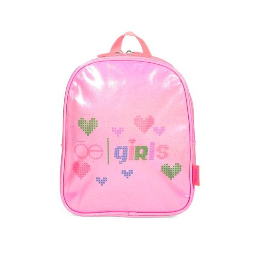 Mochila Para Niña Con Estampado Corazones Oe Girls Multicolor 4BLGV24475ROS