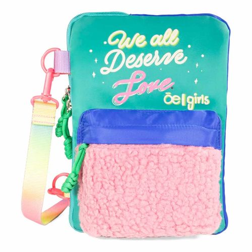 Porta laptop grande para niña Oe Girls verde 4bLgo24546ver