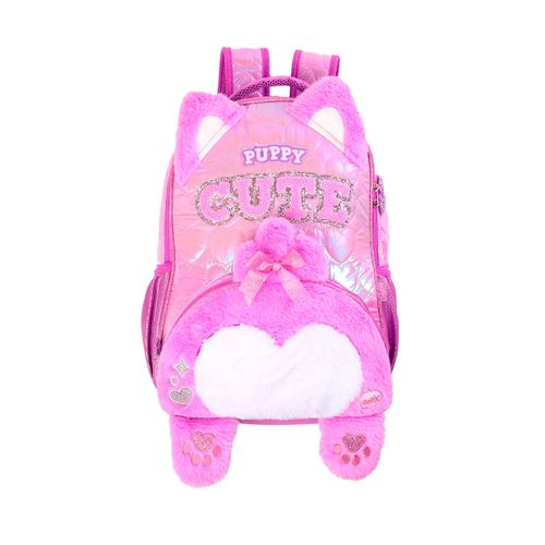 Mochila Puppy Cut Para Niña Onix Multicolor 14292324001