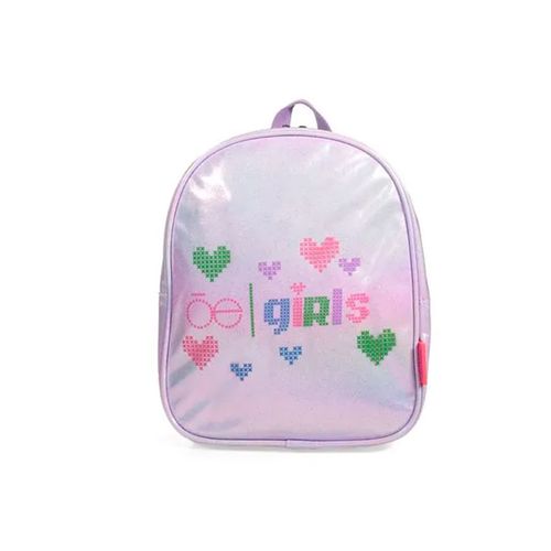 Mochila Para Niña Con Estampado Corazones Oe Girls Multicolor 4BLGV24475LIL