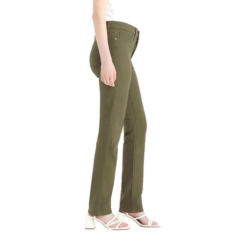 Pantalón de mezclilla Levi's misses verde 19627-0231