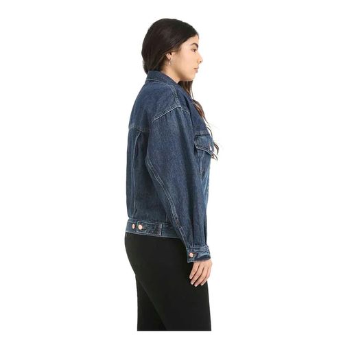 Chamarra De Mezclilla Para Dama Levis Misses Azul A1743-0045