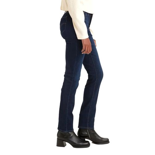 Pantalón de mezclilla Levi's misses azul 19627-0196