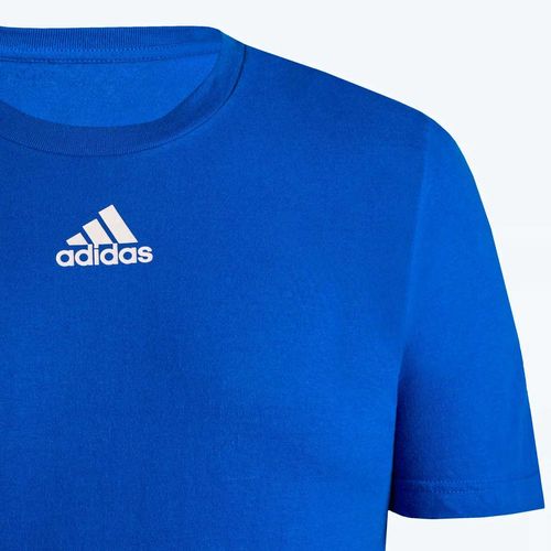 Playera deportiva para caballero Adidas iw4981 azul