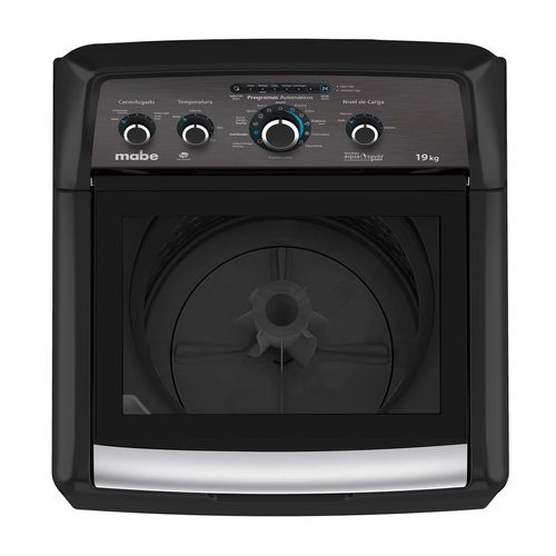 Lavadora Automática de 19 kg Mabe negro lmx79114wdab0