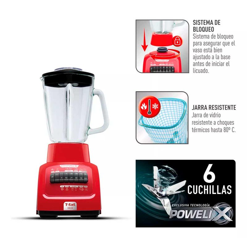 Licuadora tefal fashion