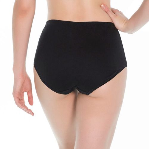 Panty Completo Para Dama Optima Negro 10102