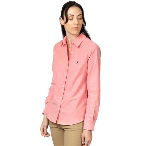 Blusa Camisera Para Dama Tucane Rosa OXFORD ORIGINAL