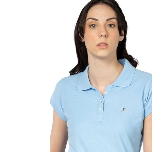 Playera Polo Para Dama Tucane Azul MAGIC ORIGINAL