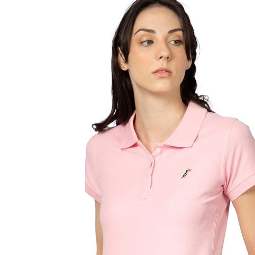 Playera Polo Para Dama Tucane Rosa MAGIC ORIGINAL