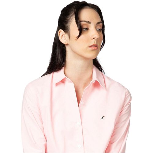 Blusa Camisera Para Dama Tucane Rosa OXFORD ORIGINAL