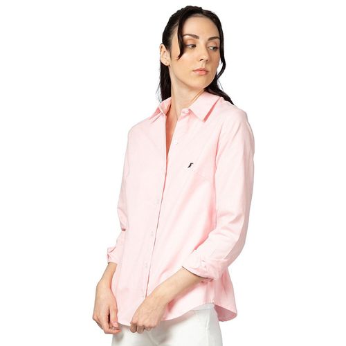 Blusa Camisera Para Dama Tucane Rosa OXFORD ORIGINAL