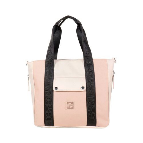 Pañalera Tipo Tote Cloe Mom & Baby Beige 4BLMP24640BEI