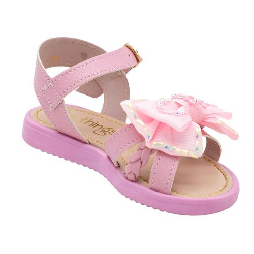 Sandalia casual My Things rosa para niña 1517