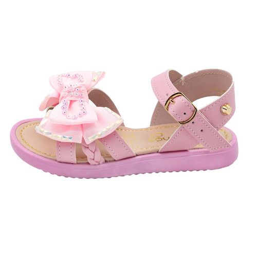 Sandalia casual My Things rosa para niña 1517