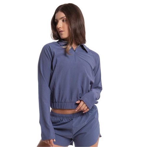 Chamarra deportiva para dama Balam azul bs0015