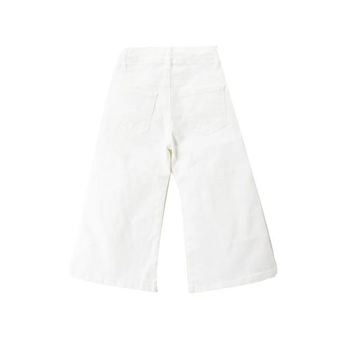 Pantalón De Mezclilla Para Niña Choys Blanco 10223