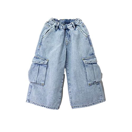 Pantalón De Mezclilla Para Niña Choys Azul 10207