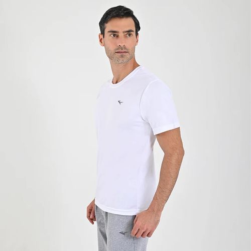 Playera deportiva para caballero Everlast v57000 blanco