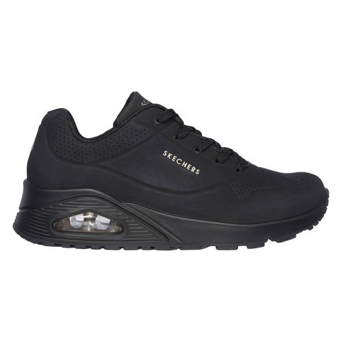 Tenis deportivo para dama Skechers negro 73690bbk