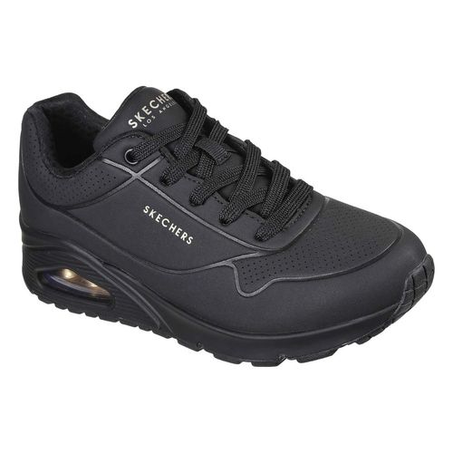 Tenis deportivo para dama Skechers negro 73690bbk