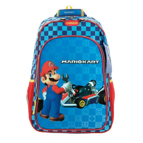 Mochila Mario Bros Chenson Azul MB66245-9