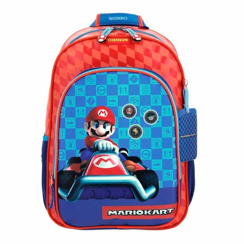 Mochila mario bros Chenson rojo mb66311-r