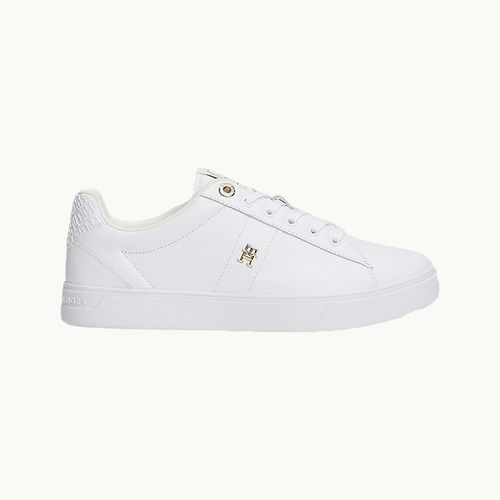 Tenis Casual Para Dama Tommy Hilfiger Blanco FW0FW07999-YBS