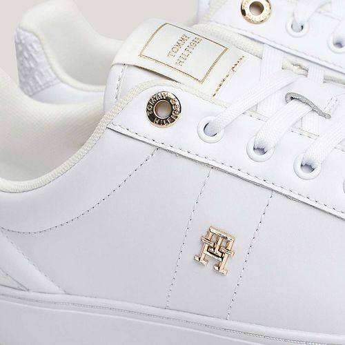 Tenis Casual Para Dama Tommy Hilfiger Blanco FW0FW07999-YBS